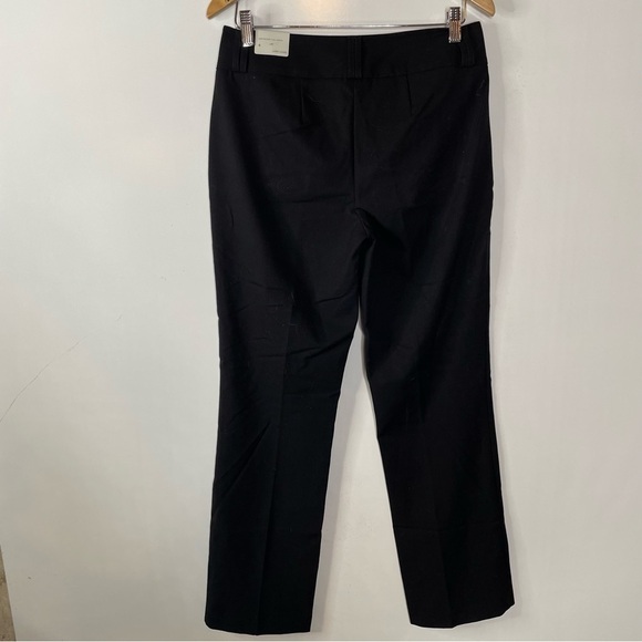 Larry Levine NWT Black Slim Trouser Size 6 - Picture 2 of 5